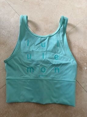 lululemon athletica Aqua High-Neck Swim Crop Top